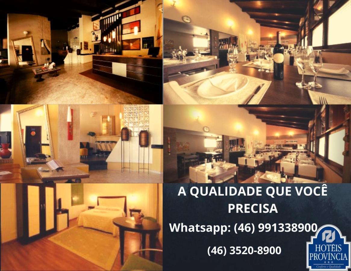Francisco Beltrão Hotel Provincia Flex מראה חיצוני תמונה